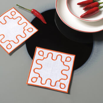 Modernism Outline Coaster Set